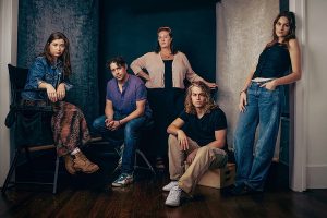 The cast of A Red Orchid Theatre’s Heroes of the Fourth Turning